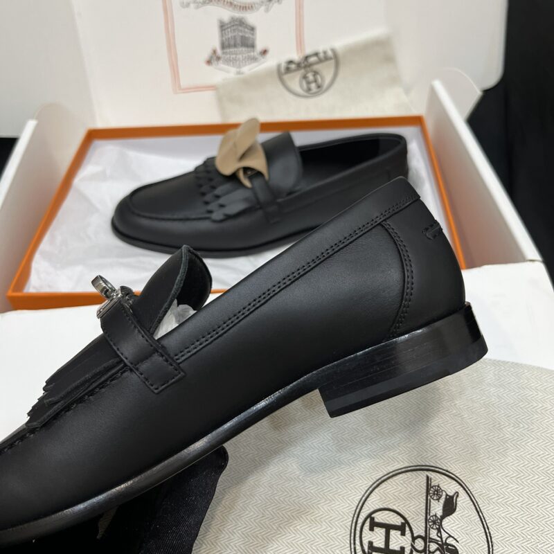 Hermes Royal Loafer with Black Leather - Image 3