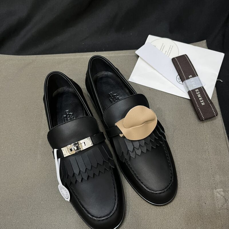 Hermes Royal Loafer with Black Leather - Image 4