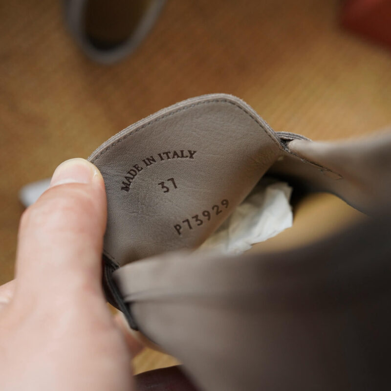 Loro Piana Summer Charms Walk Grey Suede Loafers - Image 5