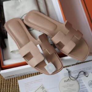 Hermes Oran Sandals with Semelle Epsom Leather