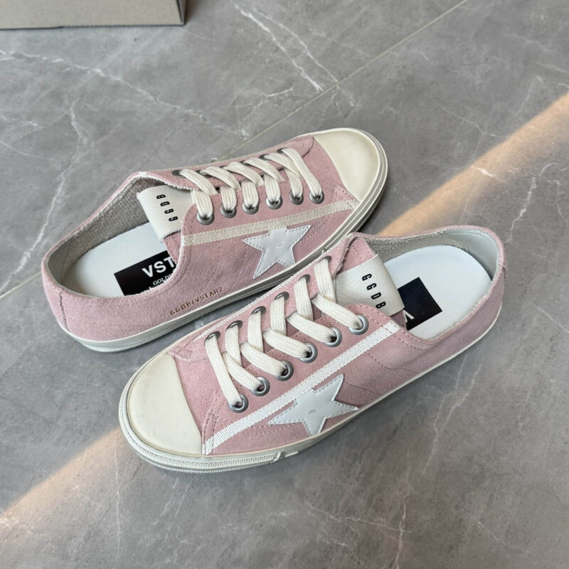 Golden Goose  V-star Low-top Sneakers Pink - Image 5