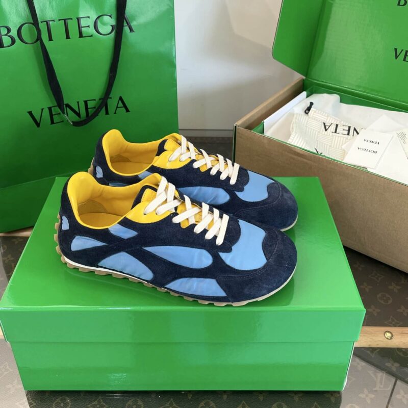 Bottega Veneta Orbit Flash Sneaker Blue - Image 5
