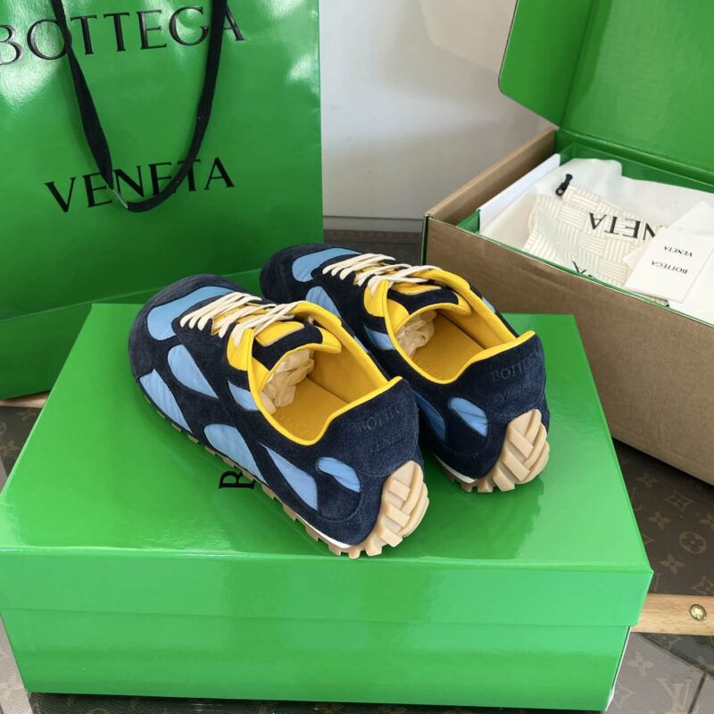 Bottega Veneta Orbit Flash Sneaker Blue - Image 8