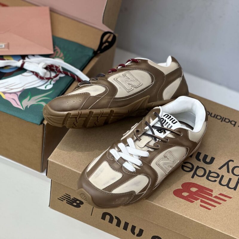 Miu Miu x New Balance 530 Grey Sneakers - Image 2