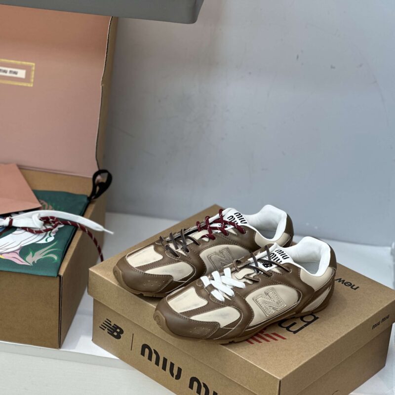 Miu Miu x New Balance 530 Grey Sneakers - Image 3