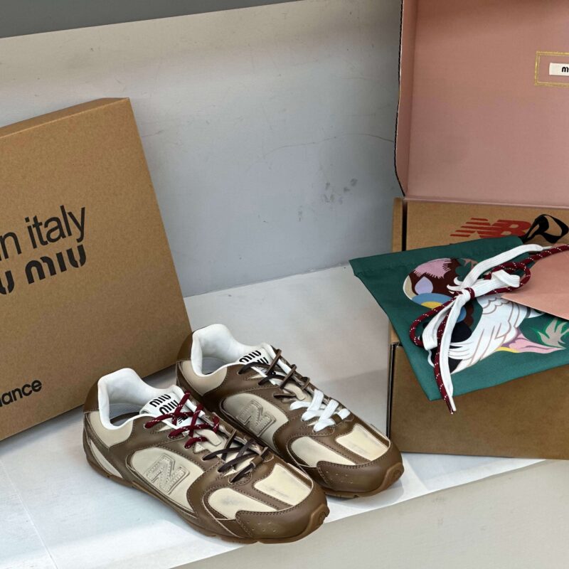 Miu Miu x New Balance 530 Grey Sneakers - Image 6