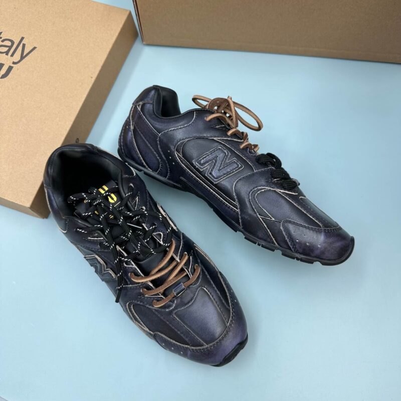 Miu Miu x New Balance 530 Black Sneakers - Image 3