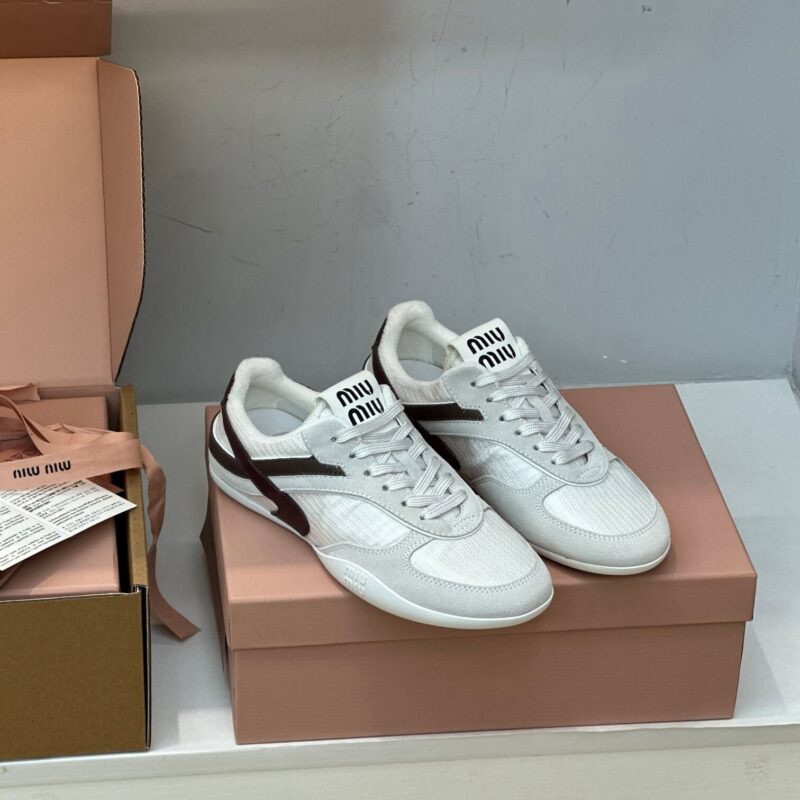 Miu Miu Gymnasium Sneakers White - Image 4