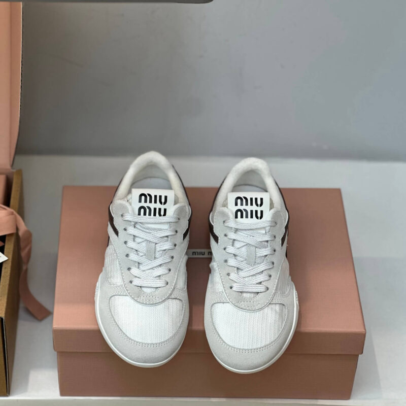 Miu Miu Gymnasium Sneakers White - Image 6