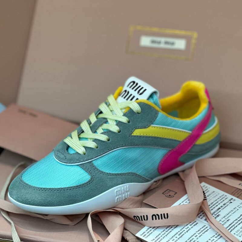 Miu Miu Gymnasium Sneakers Multicolor - Image 2
