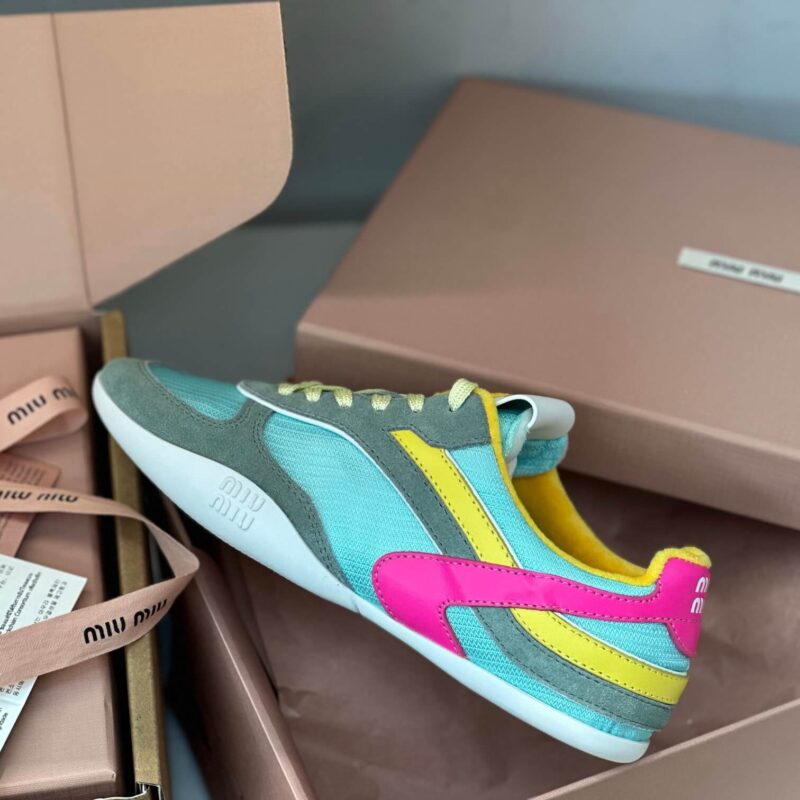Miu Miu Gymnasium Sneakers Multicolor - Image 3