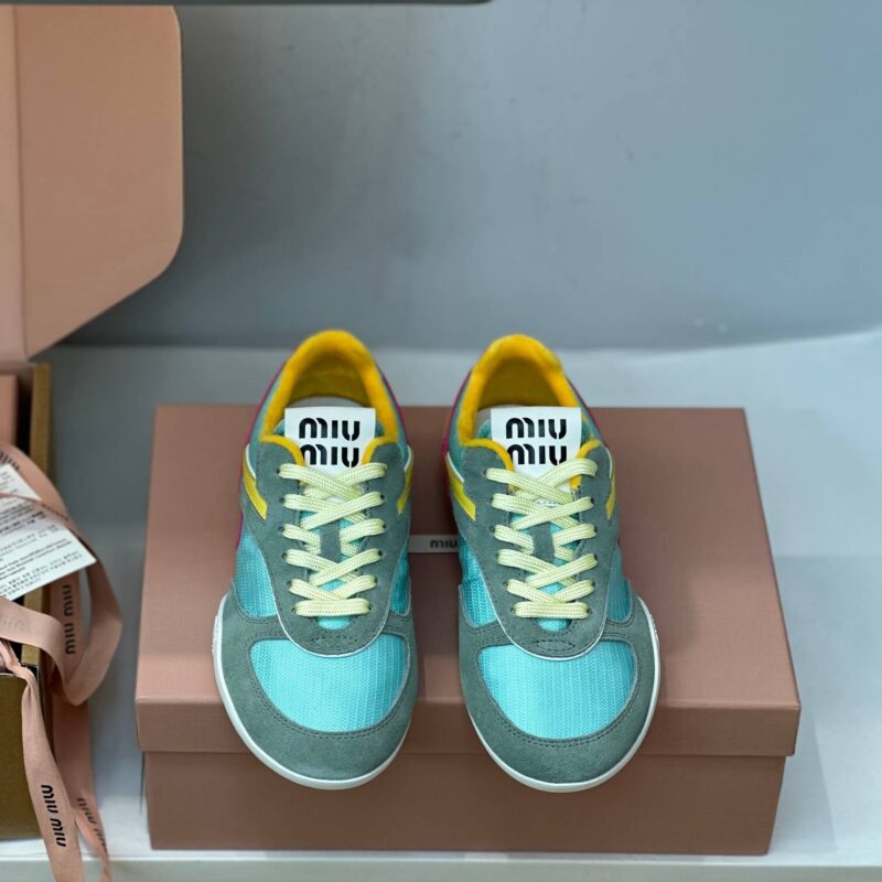 Miu Miu Gymnasium Sneakers Multicolor - Image 4