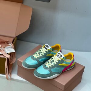 Miu Miu Gymnasium Sneakers Multicolor