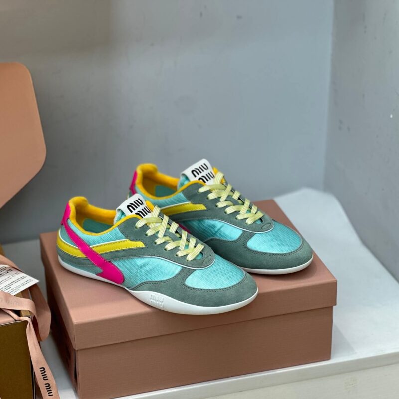 Miu Miu Gymnasium Sneakers Multicolor - Image 5