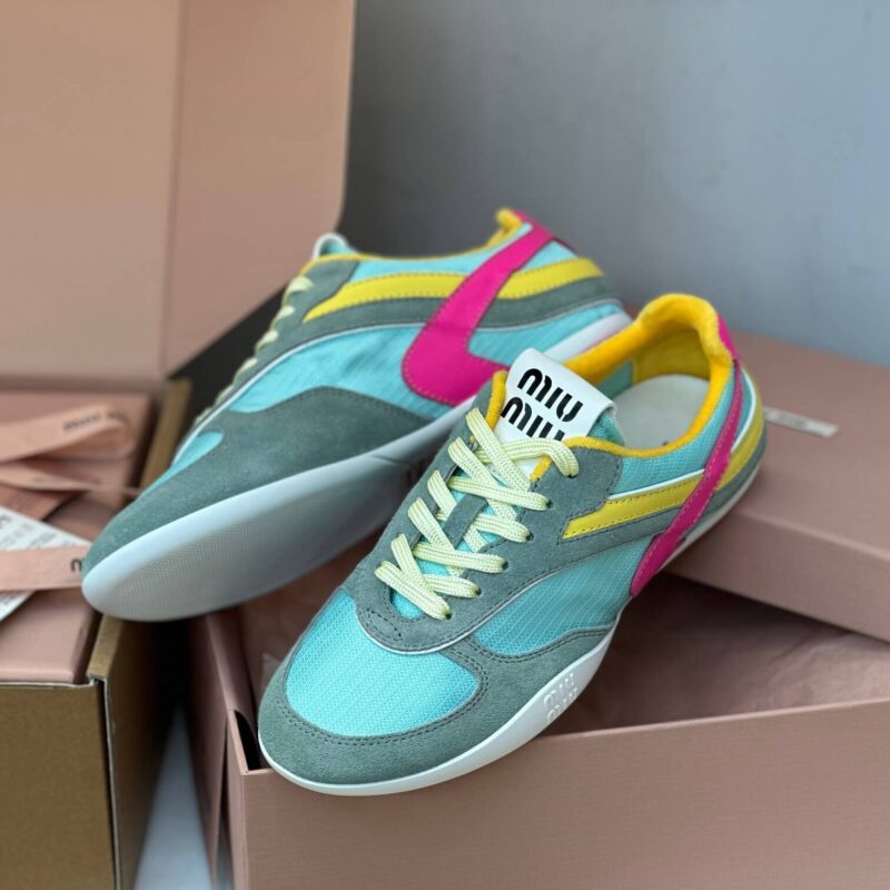 Miu Miu Gymnasium Sneakers Multicolor - Image 7