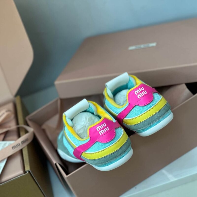 Miu Miu Gymnasium Sneakers Multicolor - Image 8