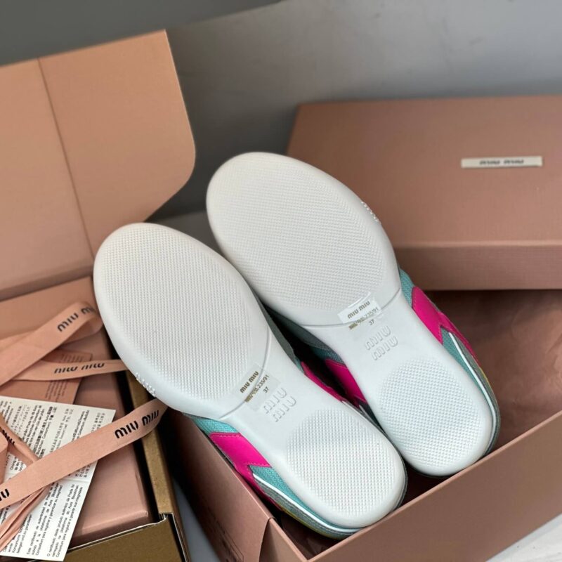 Miu Miu Gymnasium Sneakers Multicolor - Image 9