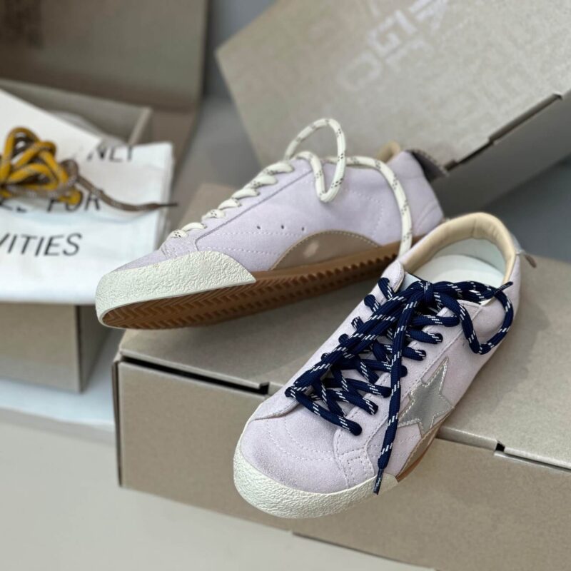 Golden Goose True-Star in Purse suede Sneakers
