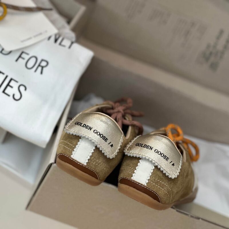 Golden Goose True-Star in tobacco-colored suede Sneakers - Image 8