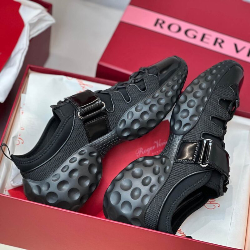 Roger Vivier Viv Run Black Sneakers - Image 5