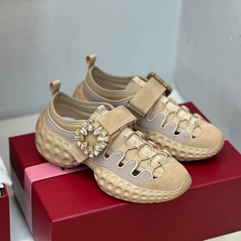 Roger Vivier Viv Run Brown Sneakers - Image 2