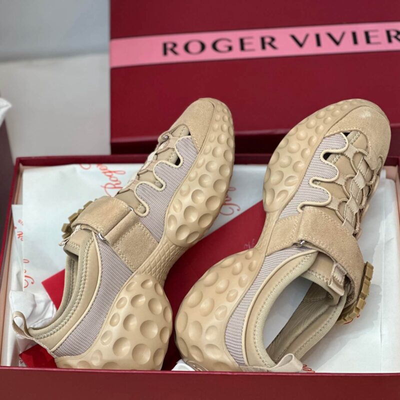 Roger Vivier Viv Run Brown Sneakers - Image 6