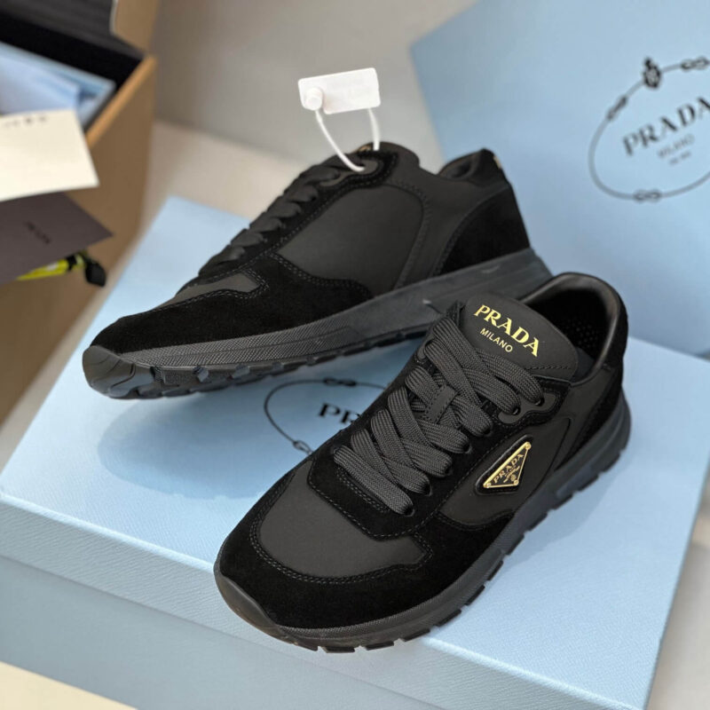Prada Prax Black Sneakers - Image 2
