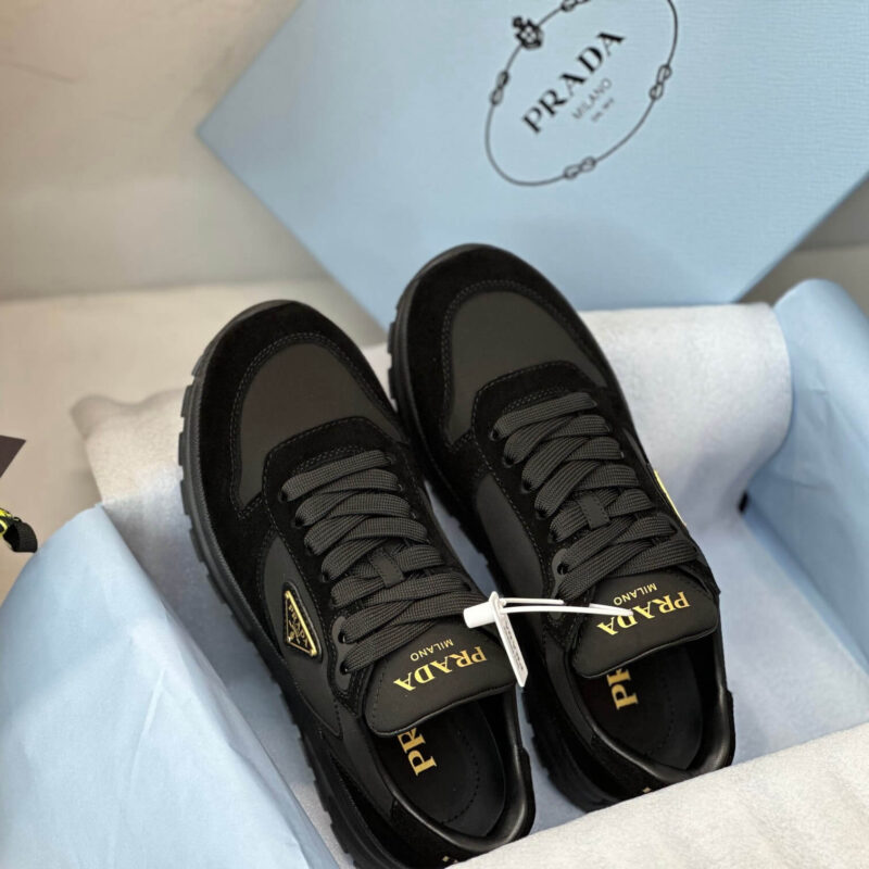 Prada Prax Black Sneakers - Image 4