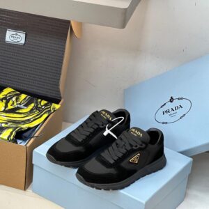 Prada Prax Black Sneakers