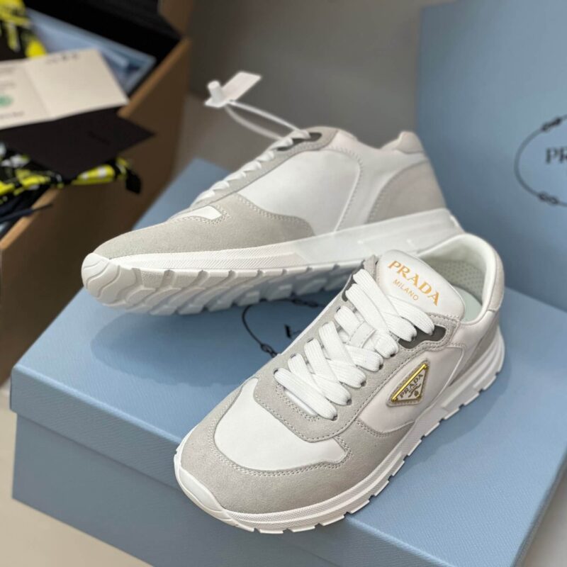 Prada Prax White Sneakers - Image 3