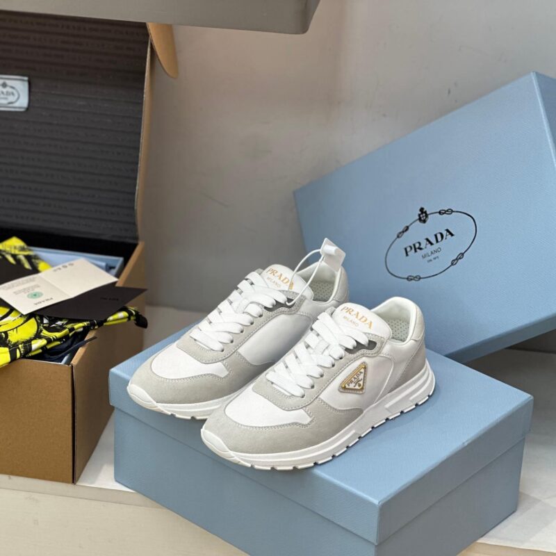Prada Prax White Sneakers - Image 4