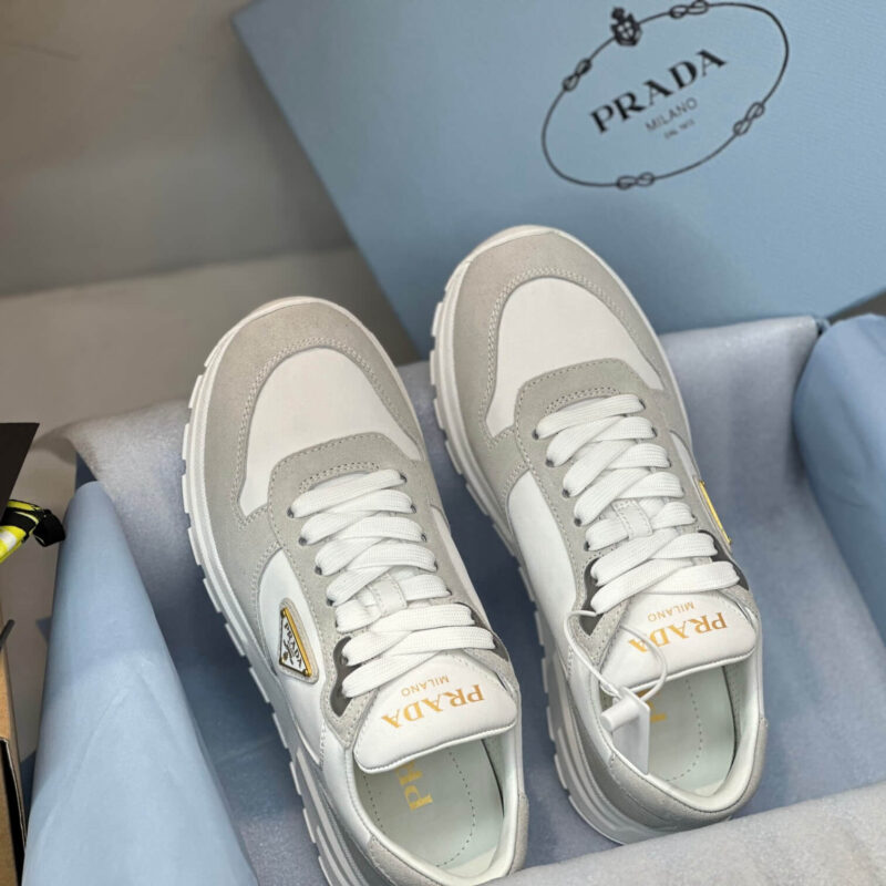 Prada Prax White Sneakers - Image 6