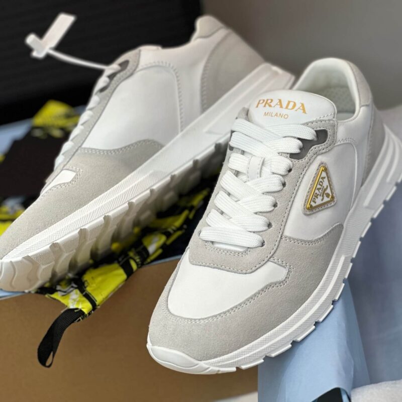 Prada Prax White Sneakers - Image 9