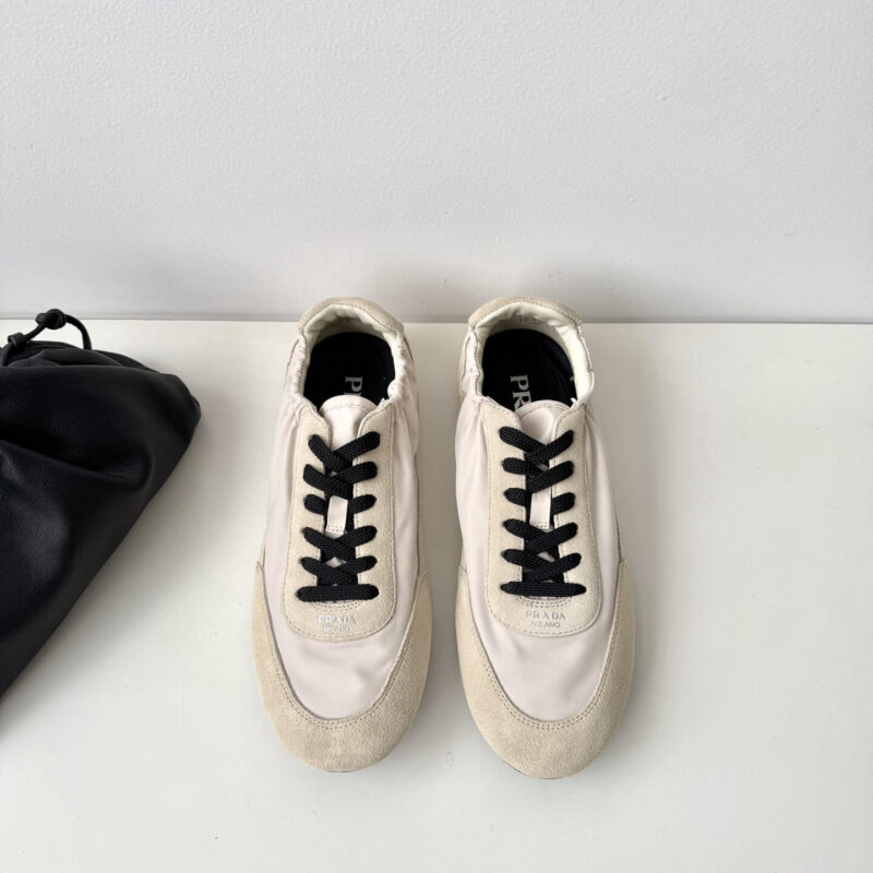 Prada Re-Nylon White Sneakers - Image 6