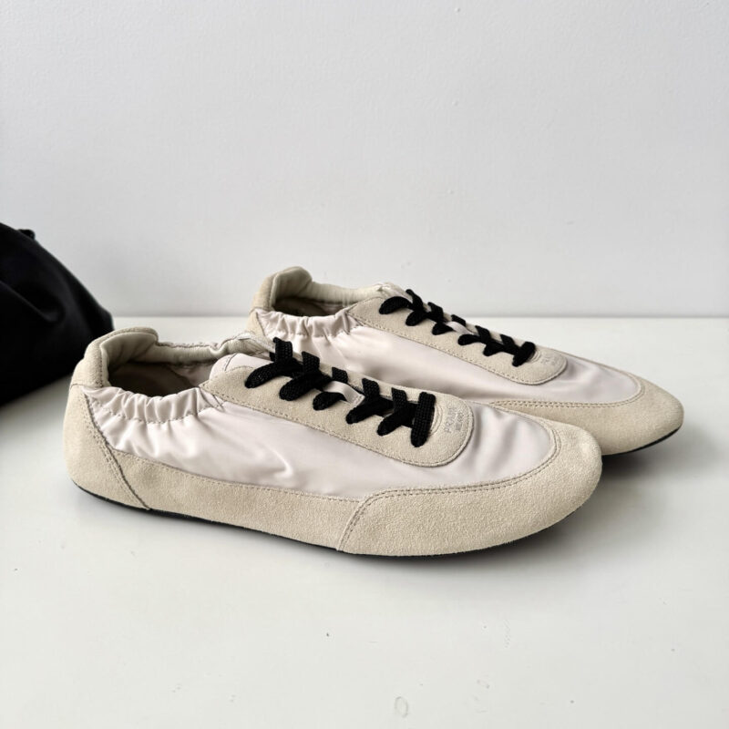 Prada Re-Nylon White Sneakers - Image 7