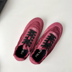 Prada Re-Nylon Red Sneakers