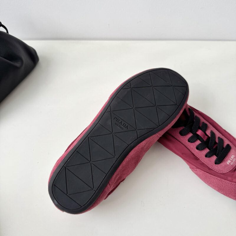 Prada Re-Nylon Red Sneakers - Image 5