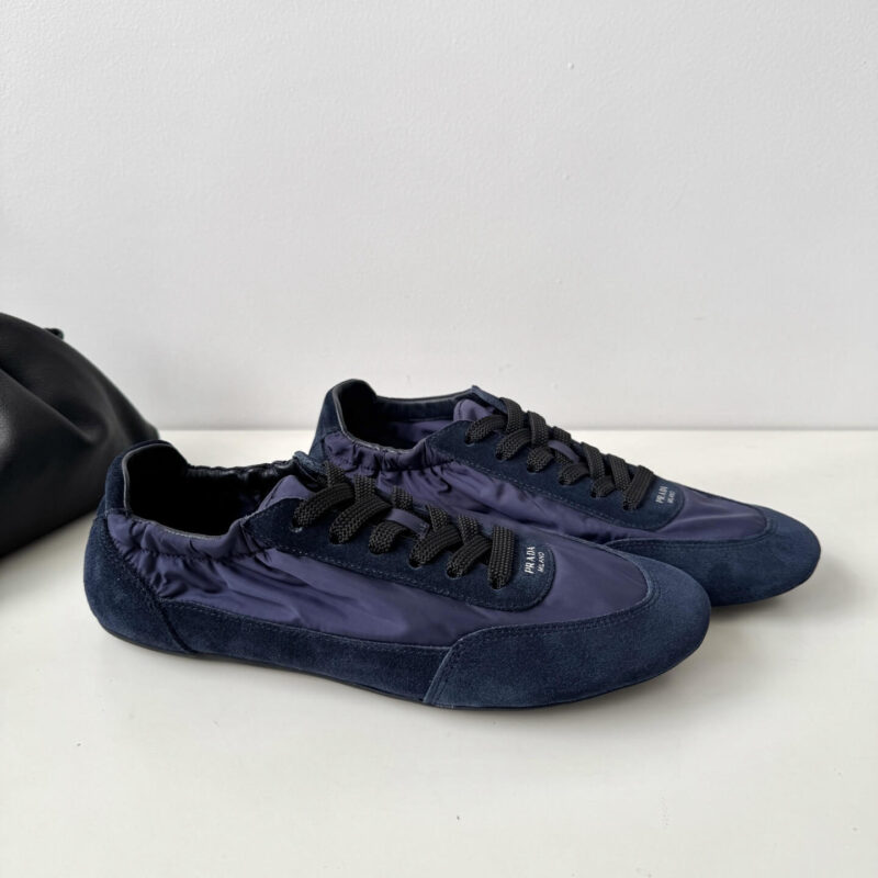 Prada Re-Nylon Blue Sneakers - Image 7