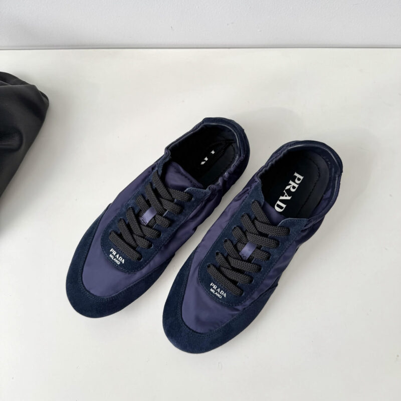 Prada Re-Nylon Blue Sneakers