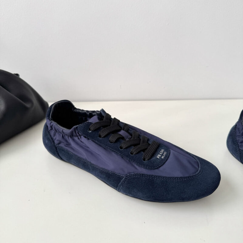 Prada Re-Nylon Blue Sneakers - Image 9