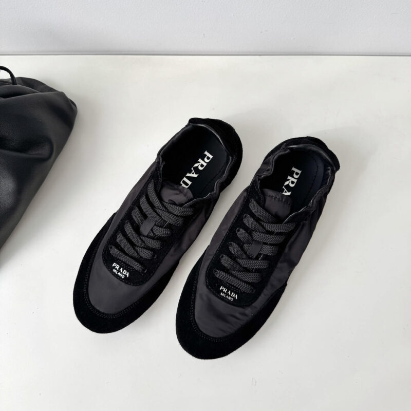 Prada Re-Nylon Black Sneakers - Image 3