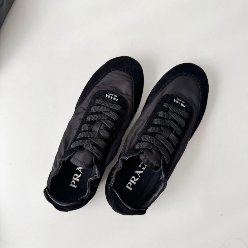 Prada Re-Nylon Black Sneakers - Image 4