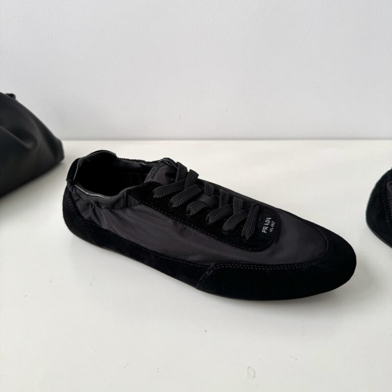 Prada Re-Nylon Black Sneakers - Image 5