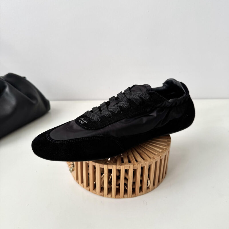 Prada Re-Nylon Black Sneakers - Image 6