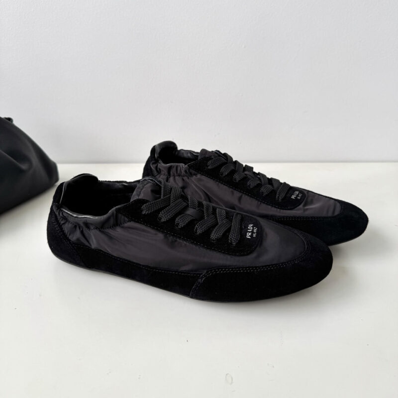 Prada Re-Nylon Black Sneakers - Image 7
