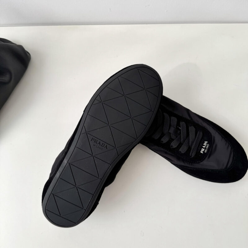 Prada Re-Nylon Black Sneakers - Image 8