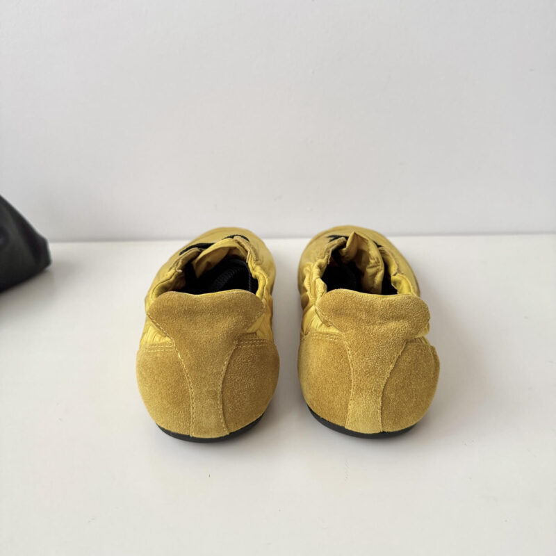 Prada Re-Nylon Yellow Sneakers - Image 7