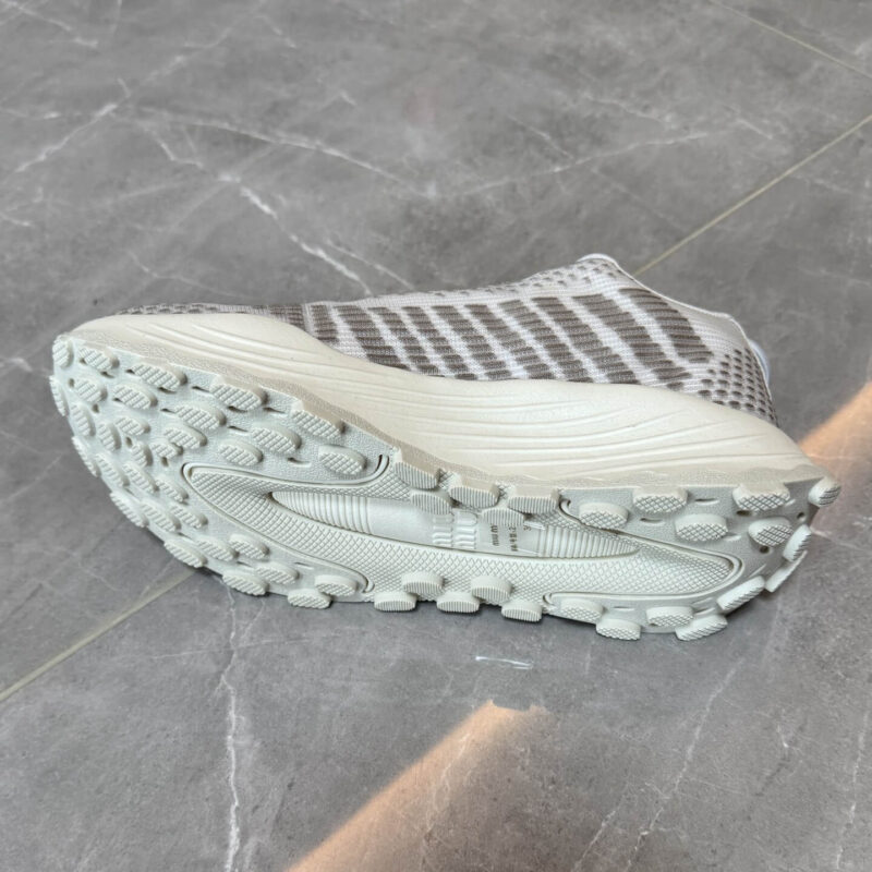 Miu Miu Grey Technical-mesh Sneakers - Image 6